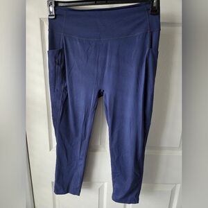 Baleaf Navy Leggings with Interior Tag
